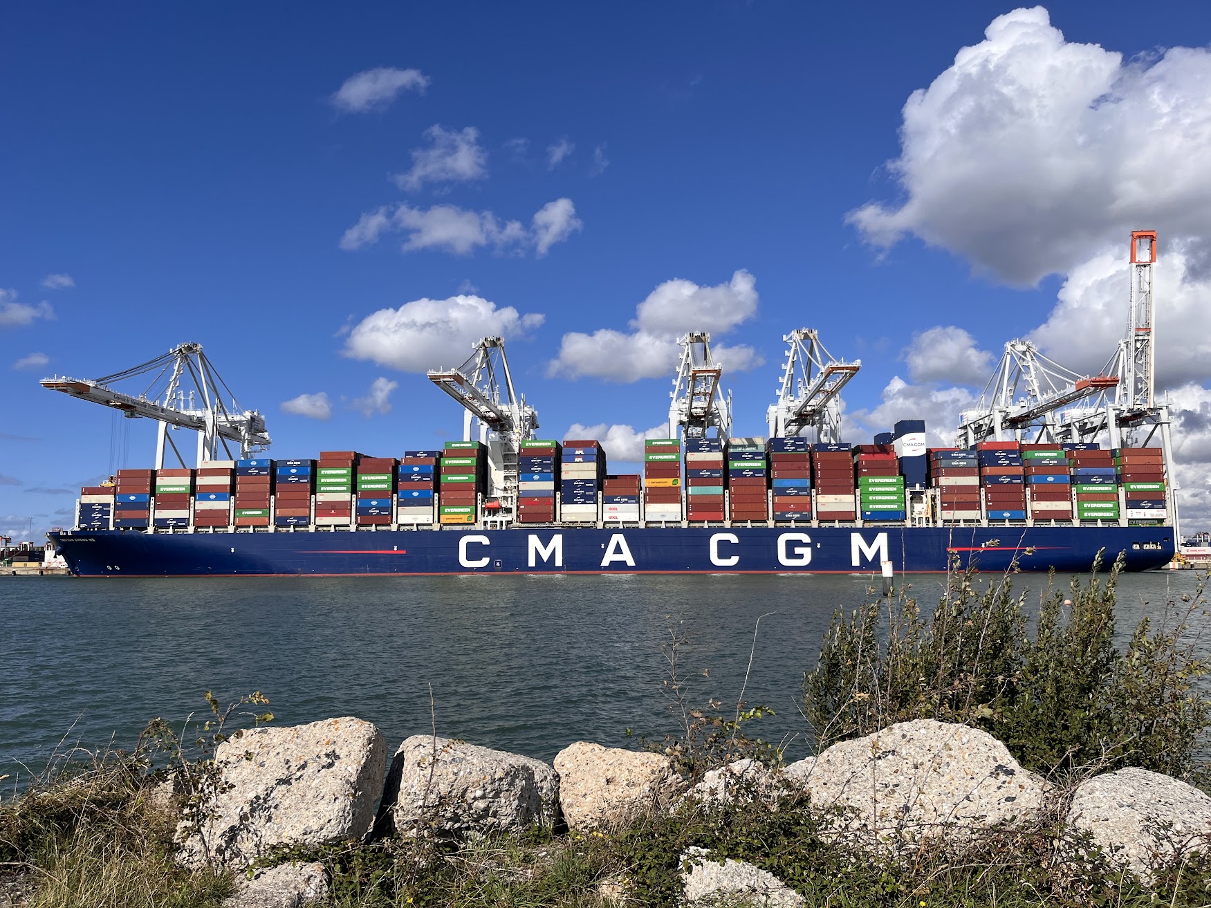 CMA CGM container ship
